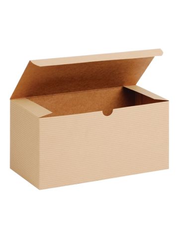 Oatmeal, Kraft Tuckit Gift Boxes, 9" x 4" x 4"