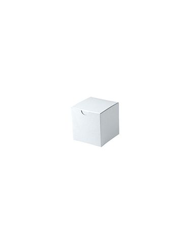 White Folding Gift Boxes, 3" x 3" x 2"