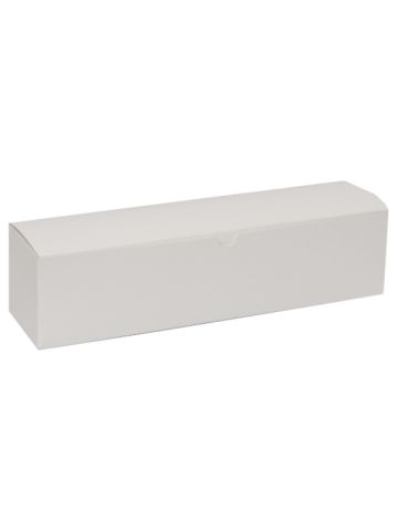 White Folding Gift Boxes, 12" x 3" x 3"