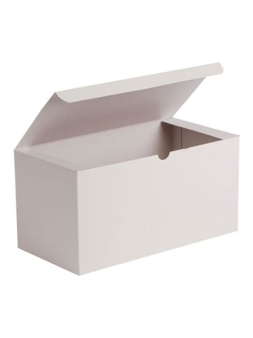 White Folding Gift Boxes, 12" x 6" x 6"
