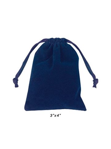 Velvet Bags, Royal Blue