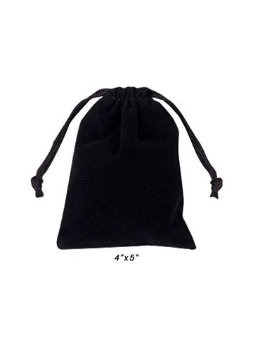 Velvet Bags, Black