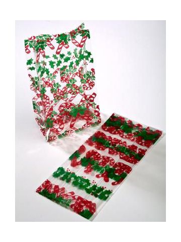 Candy Canes, Printed Polypropylene bags