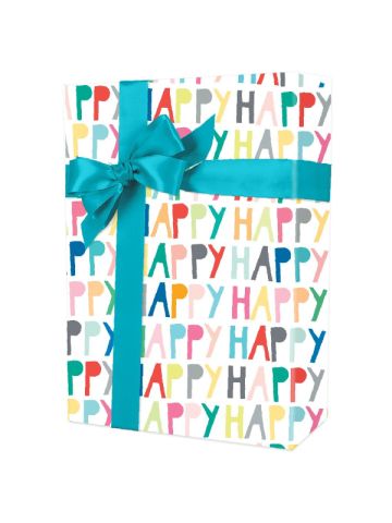 Happy Happy, Party & Celebration Gift Wrap