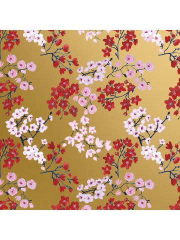Drifting Blossoms, Floral Gift Wrap