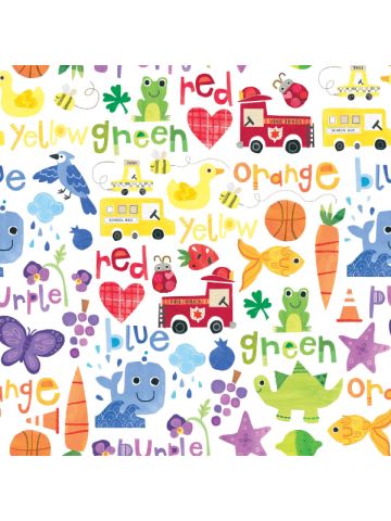 Colors, Kids Gift Wrap