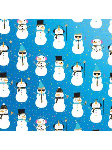 Snowman Party, Snowman Gift Wrap
