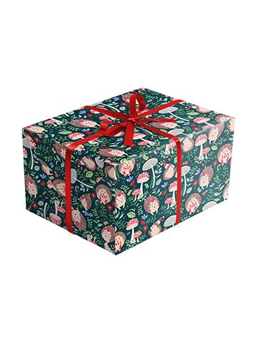Holiday Hedgehog, Holiday Gift Wrap
