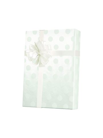 Valentine Gift Wrap, Polka Dot Pearl
