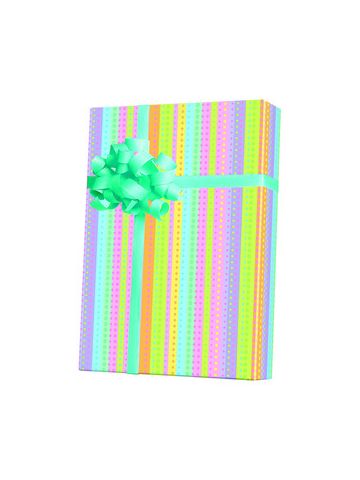 Baby Gift Wrap, Dotty Stripe