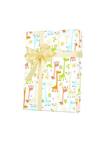 Baby Gift Wrap, Baby Giraffes