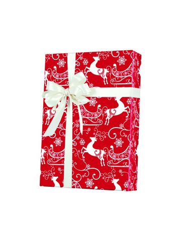 Sleigh Ride, Holiday Animal Gift Wrap