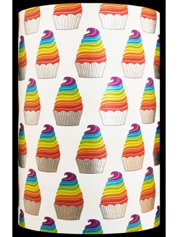 Rainbow Cupcakes, Kids Gift Wrap