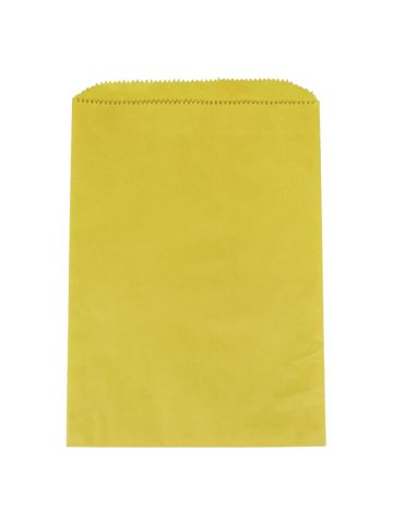 Yellow, Paper Merchandise Bags