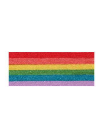 Rainbow, Stripe Natural Curling Ribbon