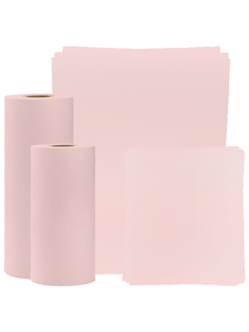 Blush, Heavyweight Tissue Roll and Sheets 20#