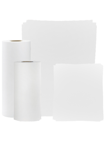 White, Heavyweight Tissue Roll and Sheets 20#