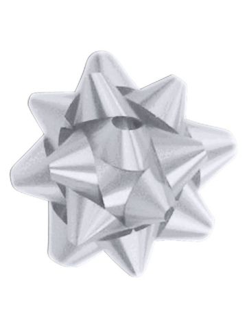 Silver, Star Bows