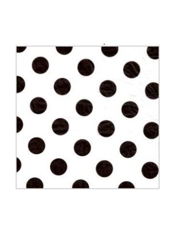 Black, Polka Dot Tissue Paper
