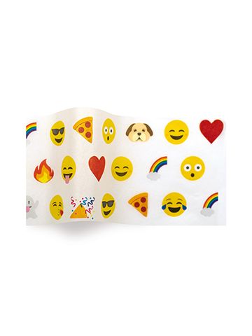 Emoji, Patterned Tissue Paper, 20" x 30"