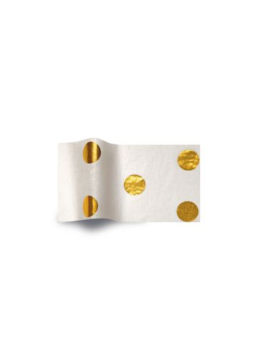 Hot Spots Gold Tissue Paper