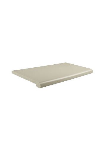 Bull Nose Shelving in Solid Colors, Almond, 13" x 24"