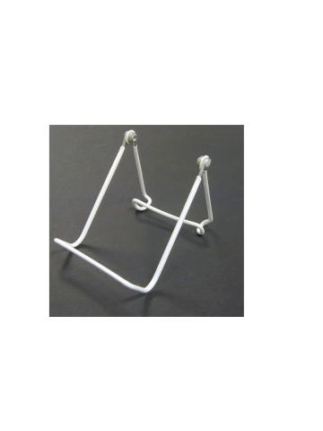 Wire Vinyl Coated Easels, White, 4" x 3.75"
