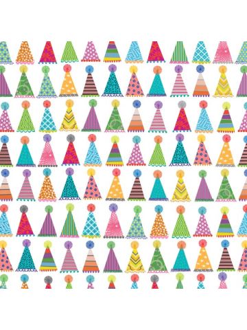 Party Hats Gift Wrap