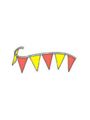 Red and Yellow Pennants - 7515004