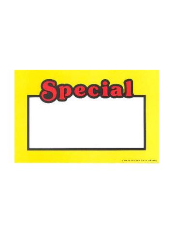 Yellow Special Square 2, Sign Cards