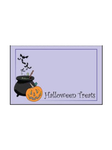 Halloween Treats', Seasonal Sign Cards