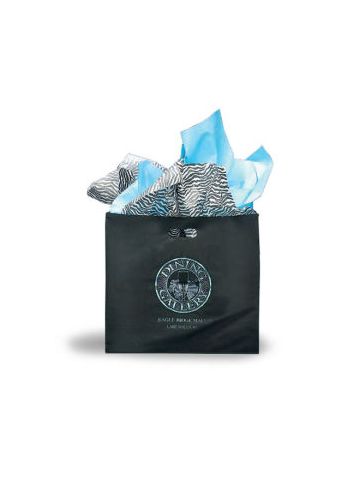 Black, Large Frosted SOS Gift Bags