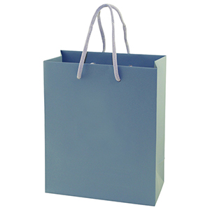 Count of 100 Retail Small White Glossy Euro Tote Bag 8" x 4" x 10" 